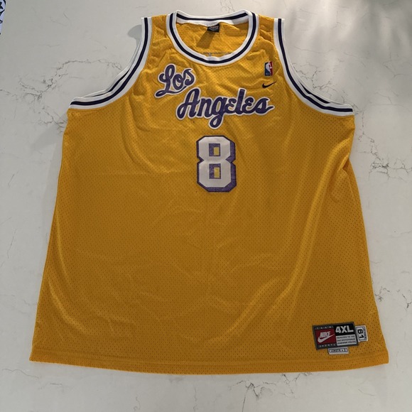 Nike Other - Vintage NBA Nike Rewind Los Angeles Lakers Jersey #8 Kobe Bryant Size 4XL + 2